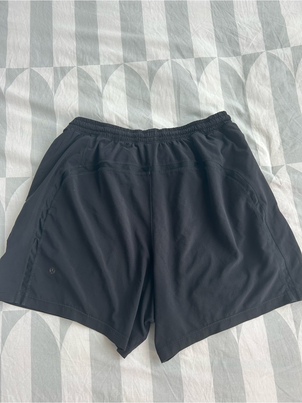 lululemon athletica Men's Black Athletic Shorts